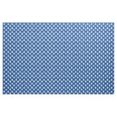 White F-22 Raptor Fighter Jet Pattern on Blue Stof (Yard (91,4 cm))