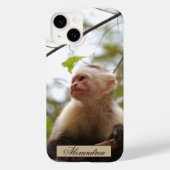 White Faced Capuchin Monkey fotografie Case-Mate iPhone Case (Achterkant)