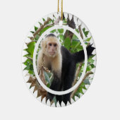 White faced Capuchin Monkey Ornament (Rechts)