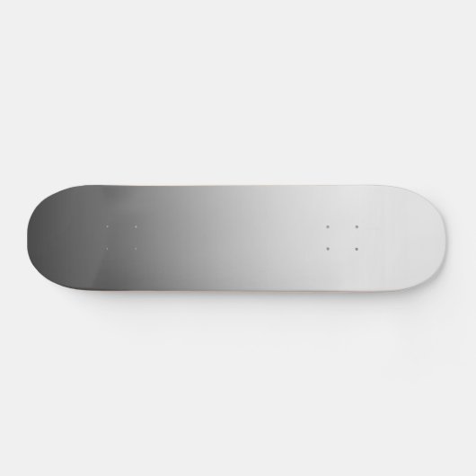 White Fade on Black Fade Skateboard (Horizontaal)