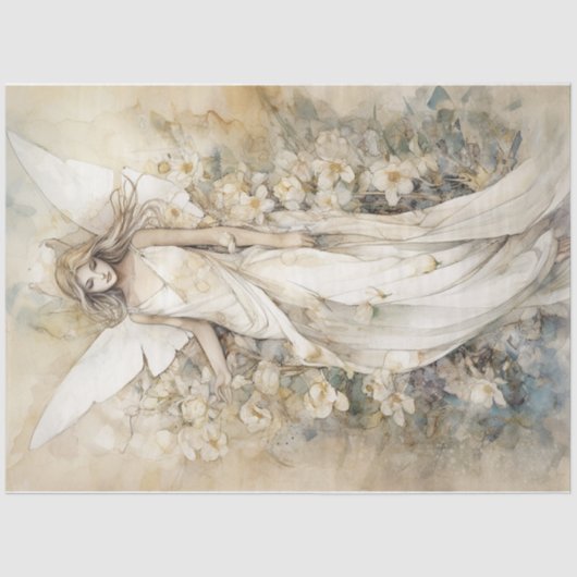 White Fairy Tissuepapier (Voorkant)