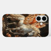 White Fantasy Woodland Eenhoorn Sinaasappel Sprook Case-Mate iPhone Case (Achterkant (horizontaal))