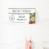 White Farmhouse Produce Boerderij Business Banner (Insitu)