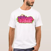 White FatCap T-shirt door Rezerekted (Voorkant)
