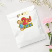 White Favor Bags/2e graad Bedankzakje (Gezegeld)