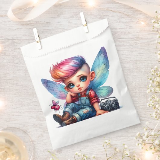 White Favor Bags Bedankzakje (Geknipt)