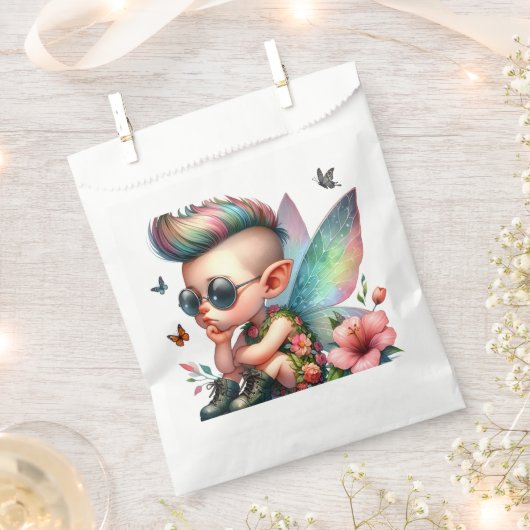 White Favor Bags Bedankzakje (Geknipt)