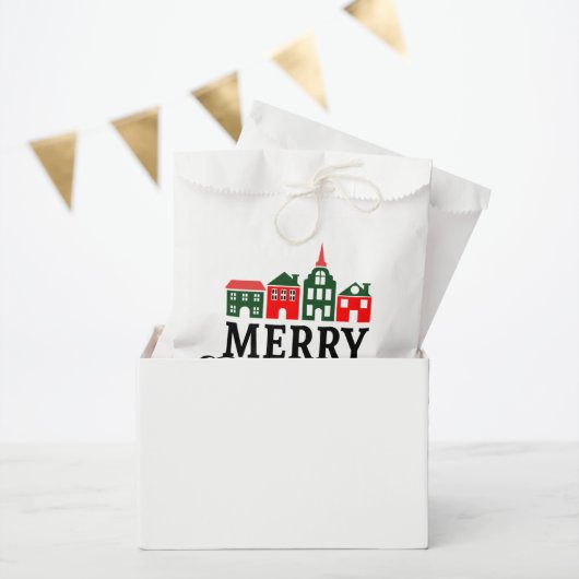 White Favor Bags Bedankzakje (Feest)