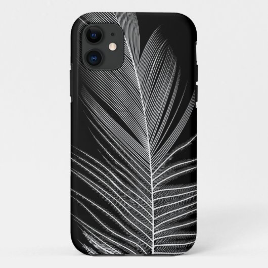White Feather iphone 5 Hoesje (Achterkant)