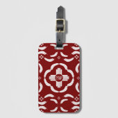 White Feather ZIa Bagagelabel (Voorkant (verticaal))