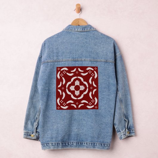 White Feather ZIa Denim Jacket (Hangar)