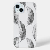 White Feathers Case-Mate iPhone Case (Achterkant)