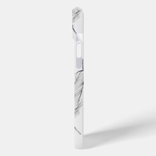 White Feathers Case-Mate iPhone Case (Achterkant / Links)
