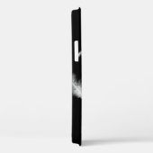 White Feathers op Black Hoesje-Mate iPhone Case-dr Case-Mate iPhone Case (Achterkant / Rechts)