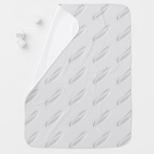 White Feathers Photo Pattern Kind Blanket