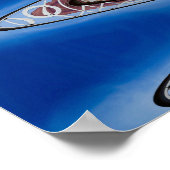 White Fence Wavy Abstract, 2018 | SVP-Afbeeldingen Poster (Hoek)