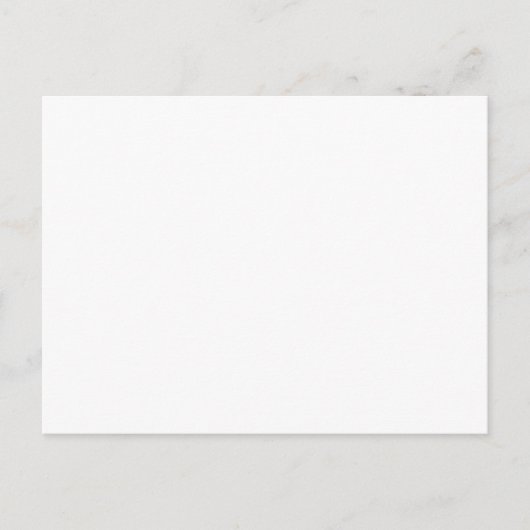 White #FFFFFF, Aqua Haze Briefkaart (Voorkant)