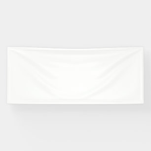 White #FFFFFF, Aqua Haze Vinyl Banner