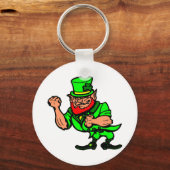 White Fighting Irish Man Sleutelhanger (Voorkant)