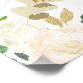 White First Community Welcome Sign Poster (Hoek)