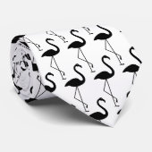 White Flamingo Stropdas (Opgerold)