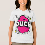 White Fleck Bella + Canvas Jeugd Tri- Blend Tri-Blend Shirt (Voorkant)