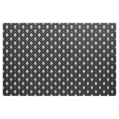 White Fleur De Lis Pattern Stof (Yard (91,4 cm))