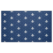 White Fleur-de-lis Stof (Fat Quarter)