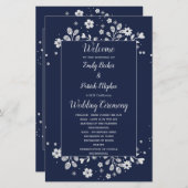 White Floral (Voorkant / Achterkant)