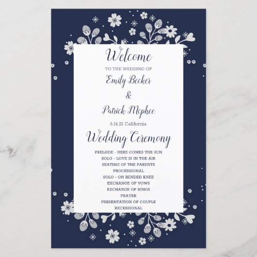 White Floral (Voorkant)