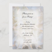 White Floral All Occasion Party Invitation Kaart (Voorkant)
