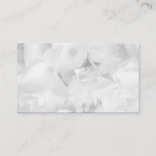 White Floral Blank Weduwen Place Cards Plaatskaartje (Voorkant)