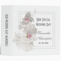 White floral bouquet bruiloft