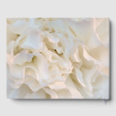 White Floral Celebration of Life Memorial Gastenboek (Achterkant)