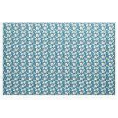 White Floral Garden Pattern Stof (Yard (91,4 cm))