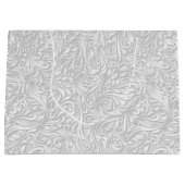 White Floral Groot Cadeauzakje (Voorkant)