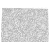 White Floral Groot Cadeauzakje (Achterkant)