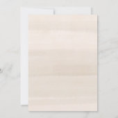 White Floral Ivory First Holy Communion  Kaart (Achterkant)