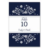 White Floral Kaart (Voorkant)