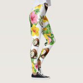 White Floral Leggings (Rechts)