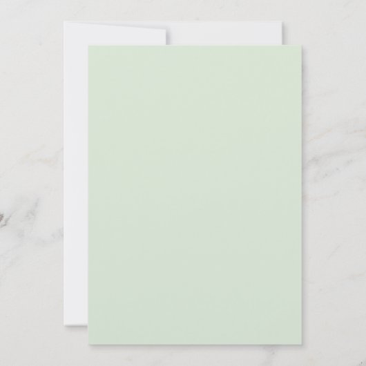 White Floral Limelight Hydrangea Flowers Party Kaart (Achterkant)