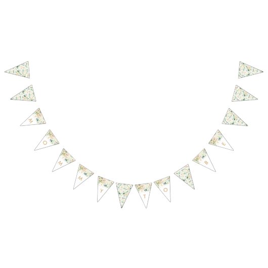 White Floral mammie om banner te gooien (Alle)