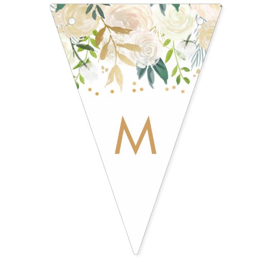 White Floral mammie om banner te gooien (Derde vlag)