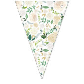 White Floral mammie om banner te gooien (Eerste vlag)