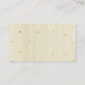 White Floral Pumpkin Baby shower Diaper Raffle Informatiekaartje (Achterkant)