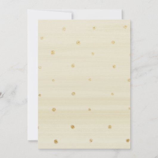 White Floral Safari Animal Baby shower Invitation Kaart (Achterkant)