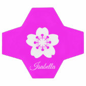 White Floral Voetbal (Enkel)