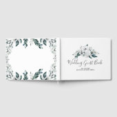 White Floral Wedding Gastenboek (Volledig)