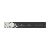 White Floral Wedding Springs retouradres (Individueel)