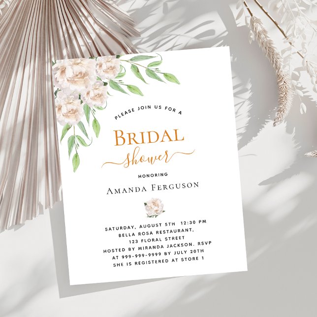 White florals groen budget Vrijgezellenfeest (Creator heeft geüpload)